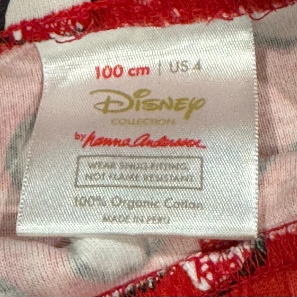 HANNA ANDERSSON 2pc Disney Minnie Pajamas Long Sleeve & Pants Sz XS / 4